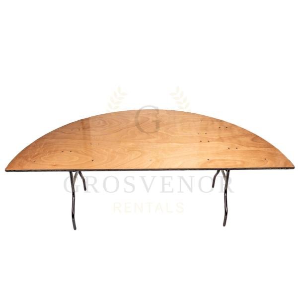 4ft Half Moon Table