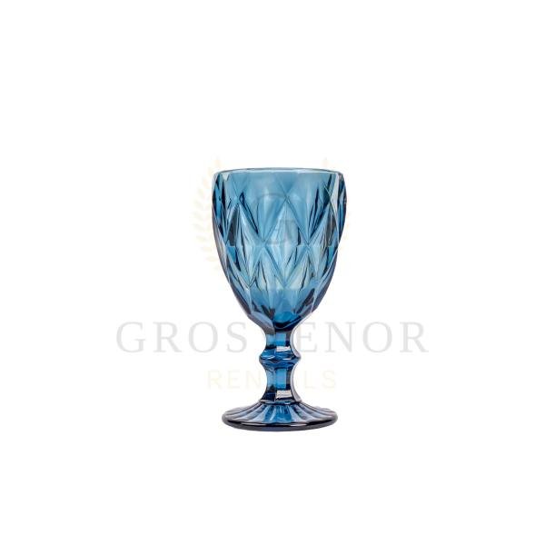 Blue Wine Glasses (25 per rack)