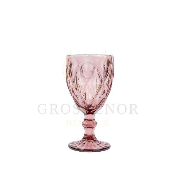 Pink Wine Glass (25 per rack)