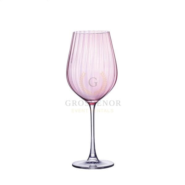 Linea Pink Wine Glass (20 per rack)