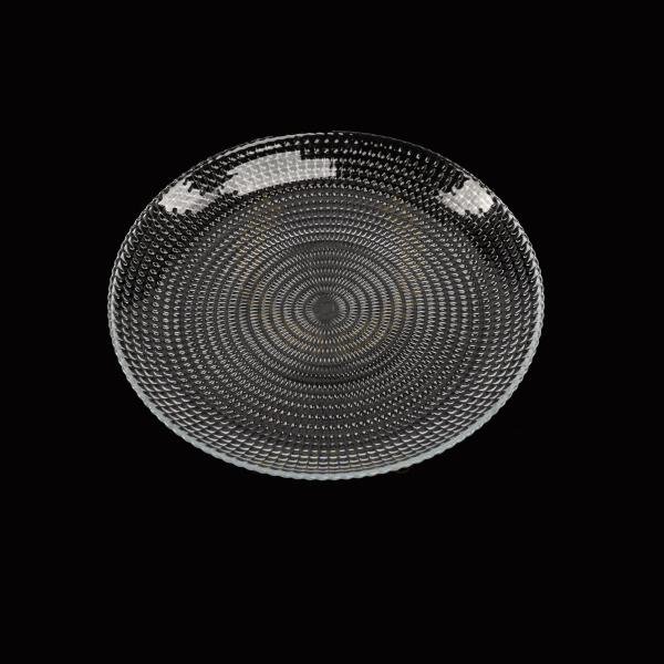 Small Glass Bubble Plate