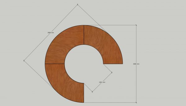 Serpentine Table - Image 3