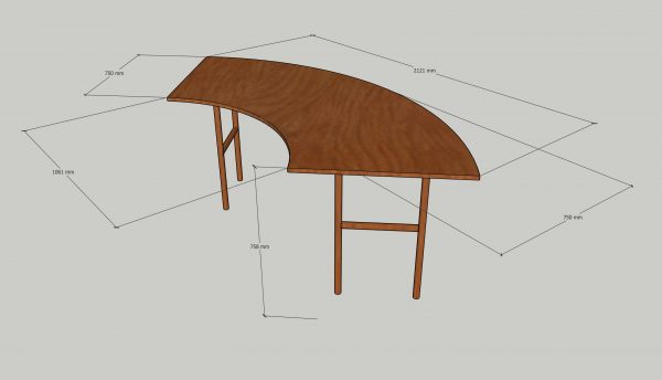 Serpentine Table - Image 5