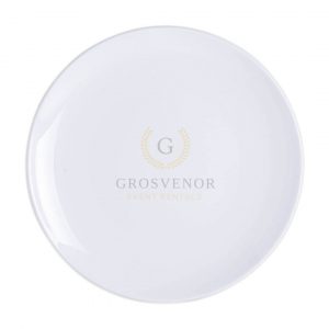 Kedassia Meaty White Coupe Dinner Plate